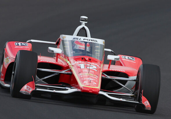 Will Power Indycar at Indianapolis 500 Practice
