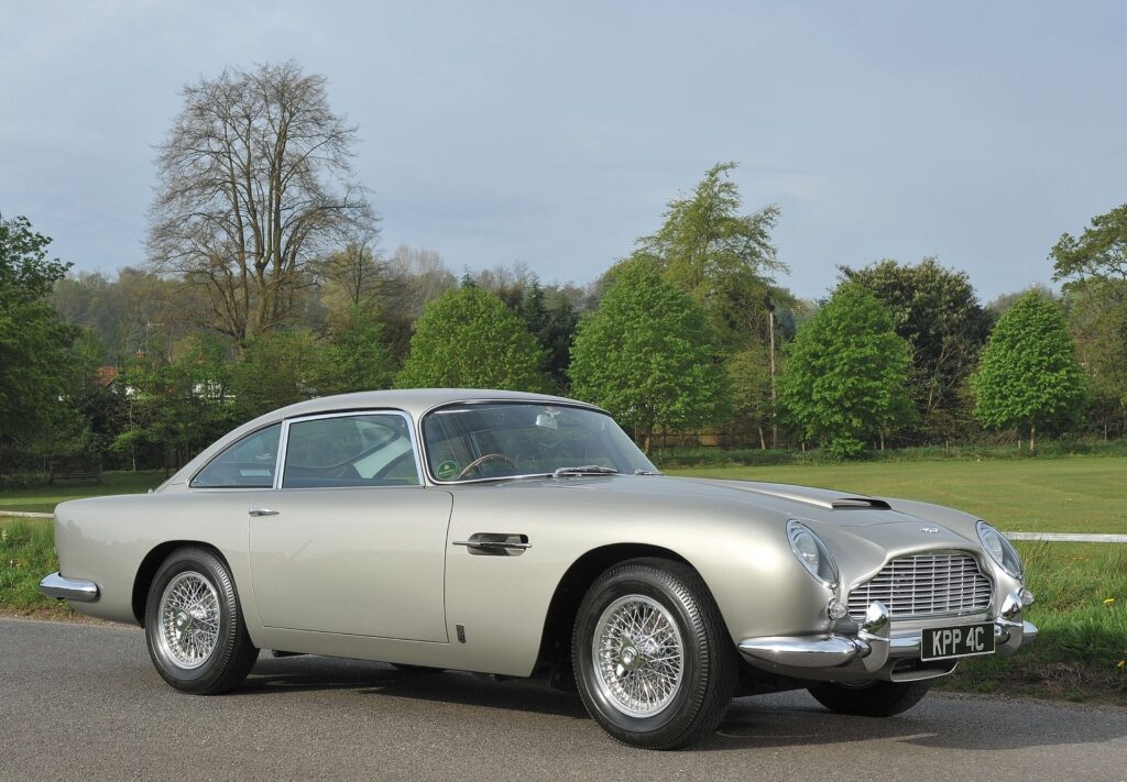 963 Aston Martin DB5 Front Three-Quarter