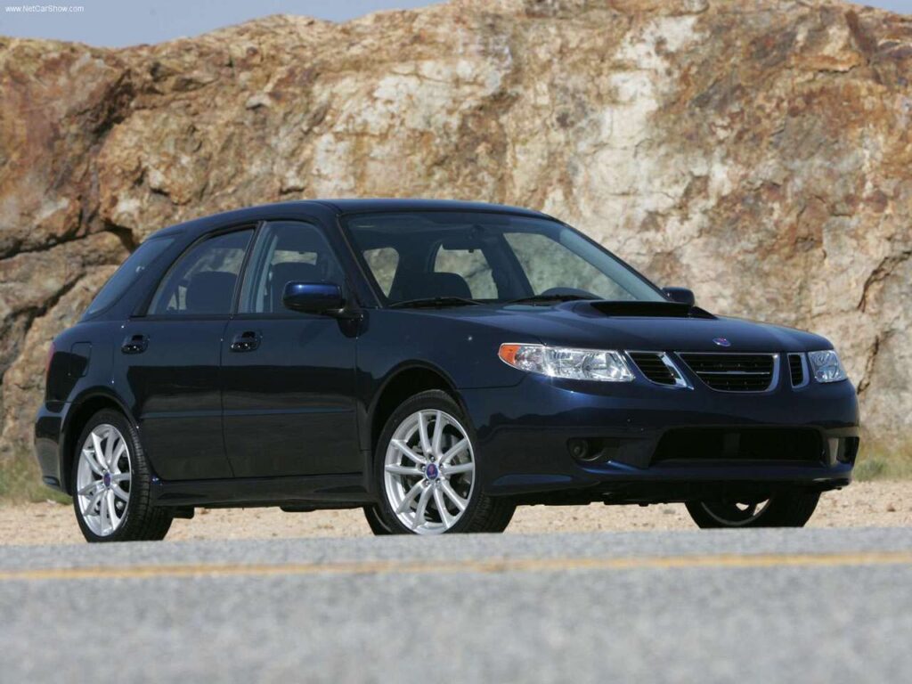 2005 Saab-9-2X black
